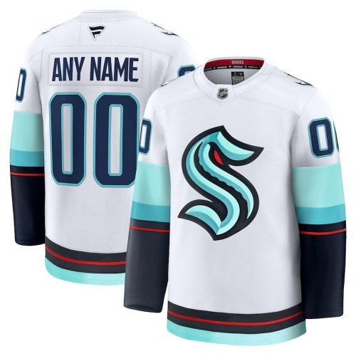 Seattle Kraken Away Premium Custom Hockey Jersey