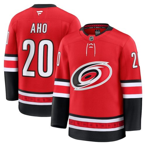 Sebastian Aho Carolina Hurricanes Alternate Premium Hockey Jersey – Red