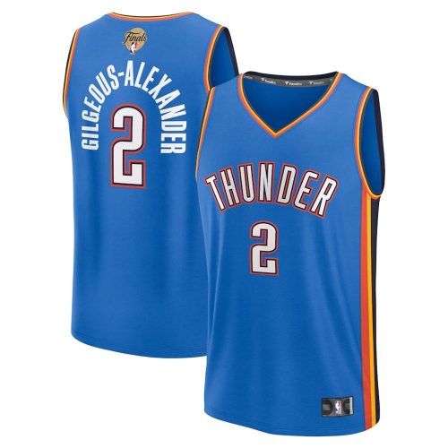 Shai Gilgeous-Alexander Oklahoma City Thunder 2025 NBA Finals Player Jersey