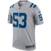 Shaquille Leonard Indianapolis Colts Nike Inverted Legend Player Performance Top – Gray