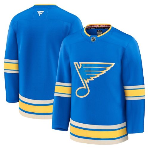 St. Louis Blues Alternate Premium Hockey Jersey – Blue