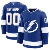 Tampa Bay Lightning Home Premium Custom Hockey Jersey