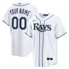 Tampa Bay Rays Nike Home Custom Replica Jersey – White