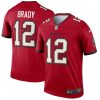 Tom Brady Tampa Bay Buccaneers Nike Team Legend Player Performance Top – Red