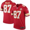 Travis Kelce Kansas City Chiefs Nike Team Legend Jersey – Red
