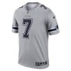 Trevon Diggs Dallas Cowboys Nike Inverted Legend Player Performance Top – Gray