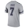 Trevon Diggs Dallas Cowboys Nike Inverted Legend Player Performance Top – Gray