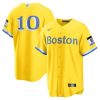 Trevor Story Boston Red Sox MLB 2021 City Connect Baseball Jersey
