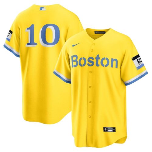 Trevor Story Boston Red Sox MLB 2021 City Connect Baseball Jersey