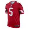 Trey Lance San Francisco 49ers Nike Team Legend Jersey – Scarlet