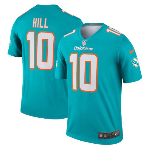 Tyreek Hill Miami Dolphins Nike Team Legend Jersey – Aqua