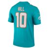 Tyreek Hill Miami Dolphins Nike Team Legend Jersey – Aqua