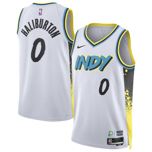 Tyrese Haliburton Indiana Pacers Nike 2025 City Edition Basketball Jersey