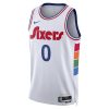 Tyrese Maxey Philadelphia 76ers  Nike 2025 City Edition Basketball Jersey