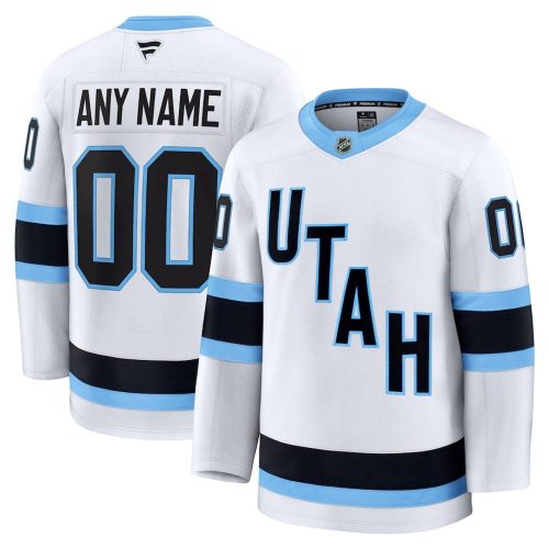 Utah Mammoth Away Premium Custom Hockey Jersey