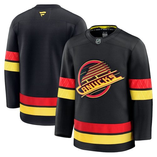 Vancouver Canucks Alternate Premium Hockey Jersey – Black