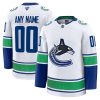 Vancouver Canucks Away Premium Custom Hockey Jersey