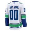 Vancouver Canucks Away Premium Custom Hockey Jersey