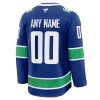 Vancouver Canucks Home Premium Custom Hockey Jersey