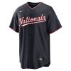 Washington Nationals Nike Alternate Custom Replica Jersey – Navy