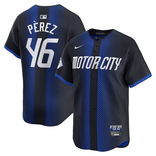 Wenceel Perez Detroit Tigers MLB 2024 City Connect Baseball Jersey