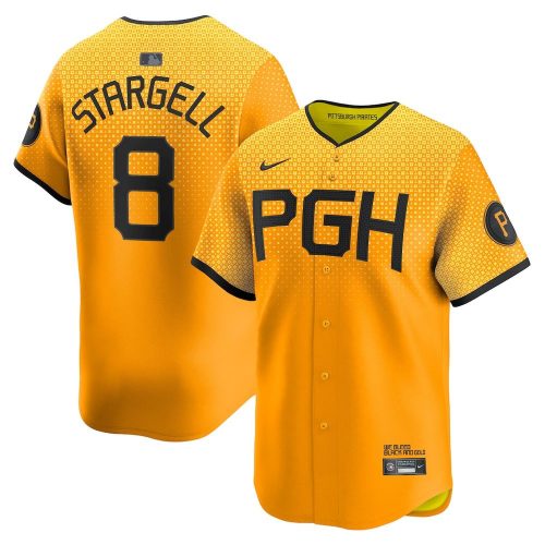 Willie Stargell Pittsburgh Pirates MLB 2023 City Connect Baseball Jersey