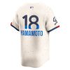 Yoshinobu Yamamoto Los Angeles Dodgers MLB 2024 City Connect Baseball Jersey
