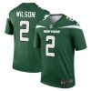 Zach Wilson New York Jets Nike Team Legend Player Performance Top – Gotham Green