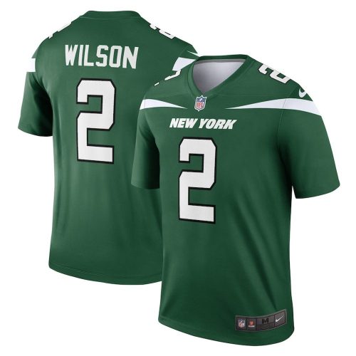 Zach Wilson New York Jets Nike Team Legend Player Performance Top – Gotham Green