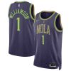 Zion Williamson New Orleans Pelicans Nike 2025 City Edition Basketball Jersey
