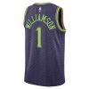 Zion Williamson New Orleans Pelicans Nike 2025 City Edition Basketball Jersey