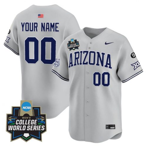 Arizona Wildcats 2025 World Series Vapor Premier Limited Custom Jersey – All Stitched