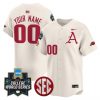 Arkansas Razorbacks 2025 World Series Vapor Premier Limited Custom Jersey – All Stitched