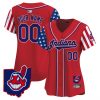 Cleveland Indians 2025 Independence Day Vapor Premier Limited Custom Jersey – All Stitched