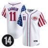 Men’s Cincinnati Reds 2025 Independence Day Vapor Premier Limited Jersey – All Stitched
