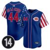 Men’s Cincinnati Reds 2025 Independence Day Vapor Premier Limited Jersey – All Stitched