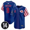 Men’s Cincinnati Reds 2025 Independence Day Vapor Premier Limited Jersey – All Stitched