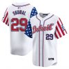 Men’s Detroit Tigers 2025 Independence Day Vapor Premier Limited Jersey – All Stitched