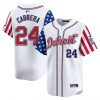 Men’s Detroit Tigers 2025 Independence Day Vapor Premier Limited Jersey – All Stitched