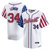 Men’s Detroit Tigers 2025 Independence Day Vapor Premier Limited Jersey – All Stitched