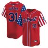 Men’s Detroit Tigers 2025 Independence Day Vapor Premier Limited Jersey – All Stitched