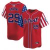 Men’s Detroit Tigers 2025 Independence Day Vapor Premier Limited Jersey – All Stitched