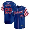 Men’s Detroit Tigers 2025 Independence Day Vapor Premier Limited Jersey – All Stitched
