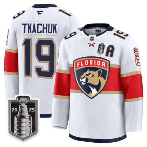 Men’s Florida Panthers 2025 Stanley Cup Final Premium Jersey – All Stitched
