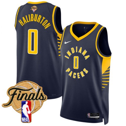 Men’s Indiana Pacers 2025 Finals Swingman Jersey – All Stitched