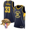 Men’s Indiana Pacers 2025 Finals Swingman Jersey – All Stitched