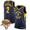 Men’s Indiana Pacers 2025 Finals Swingman Jersey – All Stitched