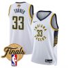 Men’s Indiana Pacers 2025 Finals Swingman Jersey – All Stitched