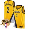 Men’s Indiana Pacers 2025 Finals Swingman Jersey – All Stitched