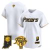 Men’s Indiana Pacers 2025 Finals Vapor Baseball Jersey – All Stitched